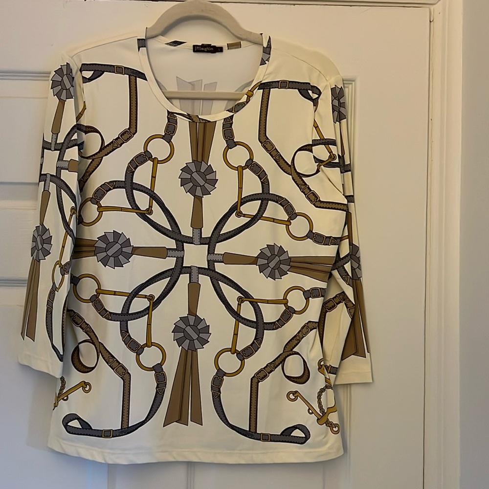 J McLaughlin signature Tee